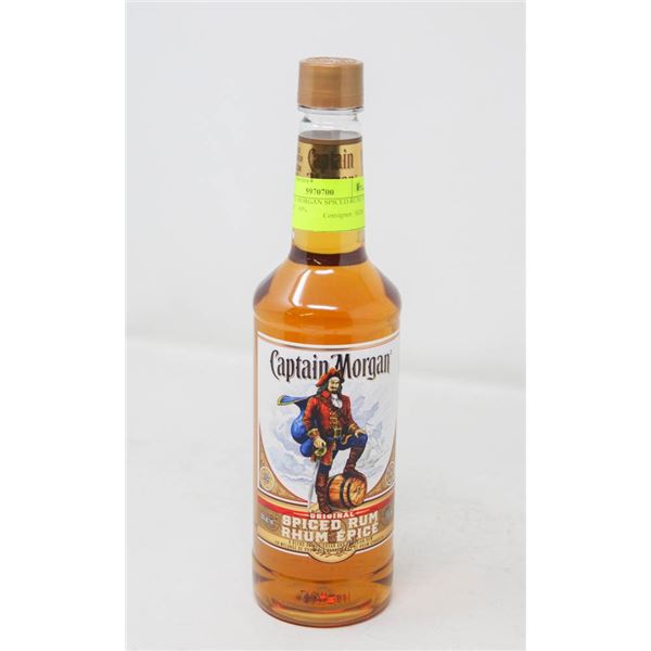 CAPTAIN MORGAN SPICED RUM (750 ML)  PET   40%