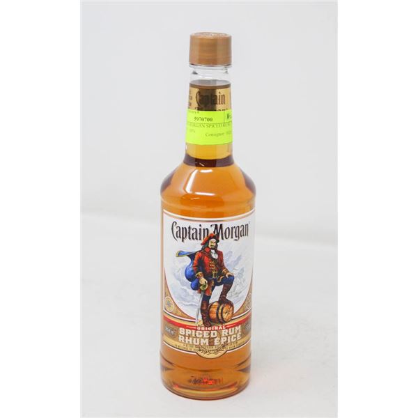 CAPTAIN MORGAN SPICED RUM (750 ML)  PET   40%