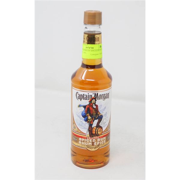 CAPTAIN MORGAN SPICED RUM (750 ML)  PET   40%