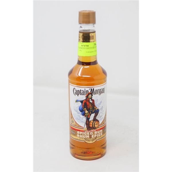 CAPTAIN MORGAN SPICED RUM (750 ML)  PET   40%