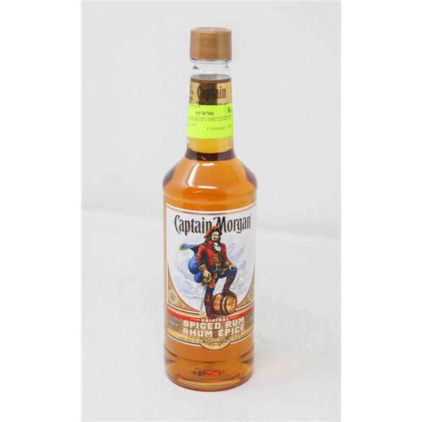 CAPTAIN MORGAN SPICED RUM (750 ML)  PET   40%