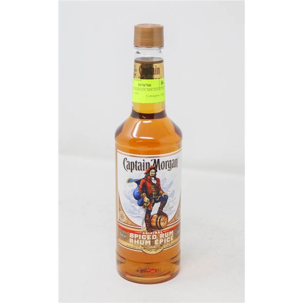 CAPTAIN MORGAN SPICED RUM (750 ML)  PET   40%