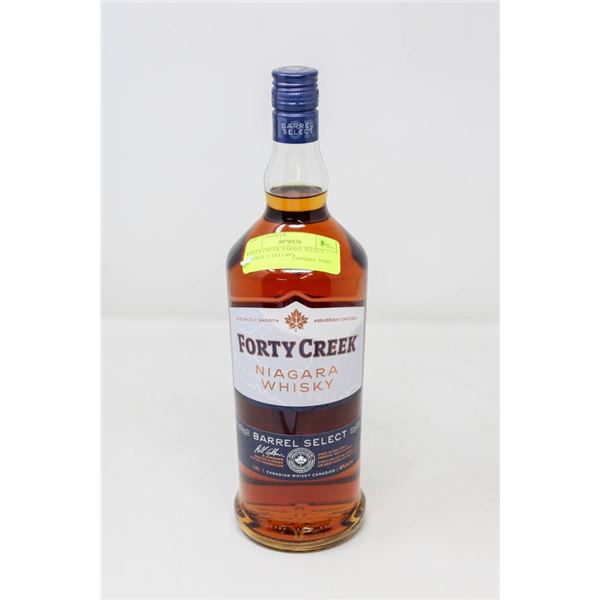 FORTY CREEK BARREL SELECT WHISKY (1.14 L) 40%