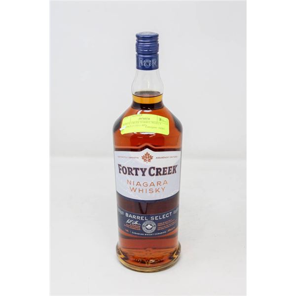 FORTY CREEK BARREL SELECT WHISKY (1.14 L) 40%