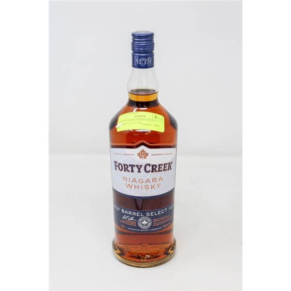 FORTY CREEK BARREL SELECT WHISKY (1.14 L) 40%