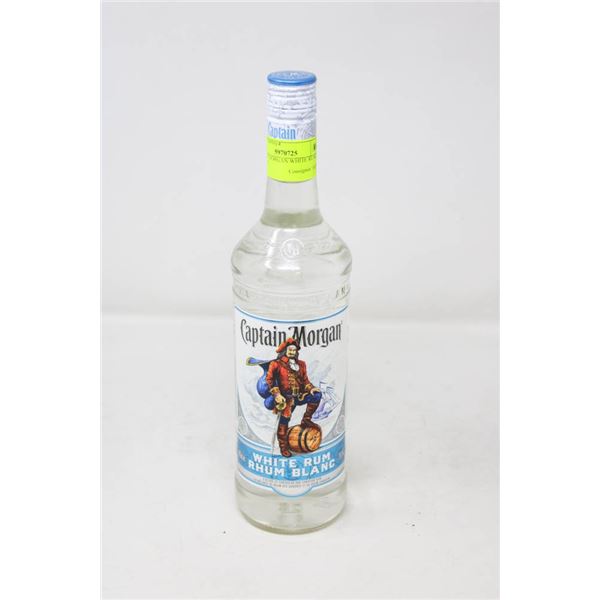 CAPTAIN MORGAN WHITE RUM (750 ML)   40%