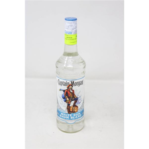 CAPTAIN MORGAN WHITE RUM (750 ML)   40%