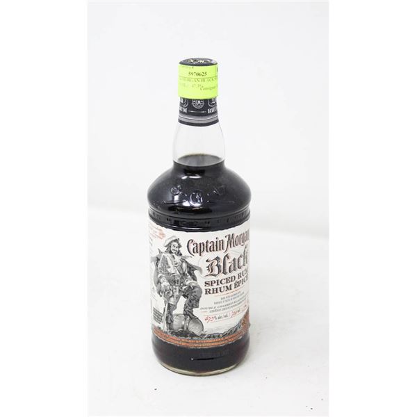 CAPTAIN MORGAN BLACK SPICED RUM (750 ML)   47.3%