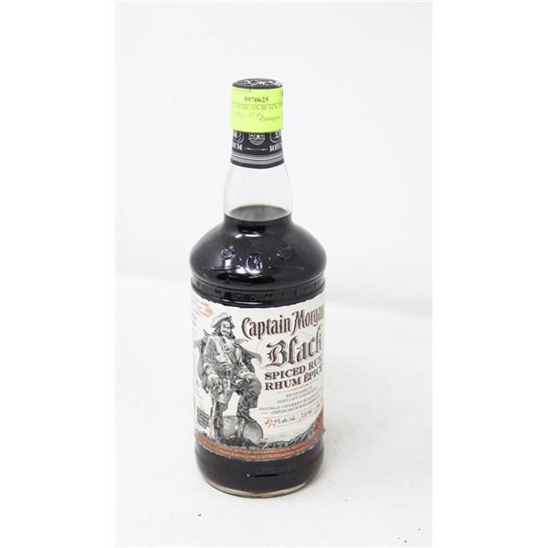 CAPTAIN MORGAN BLACK SPICED RUM (750 ML)   47.3%