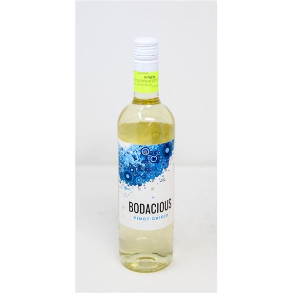 BODACIOUS PINOT GRIGIO (750 ML) 12% SWEETNESS 03