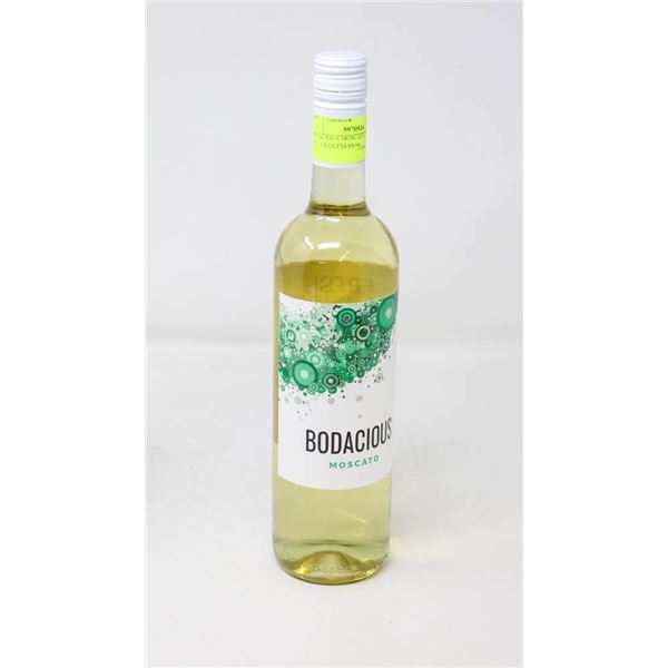 BODACIOUS MOSCATO (750 ML)   12%   SWEETNESS 04