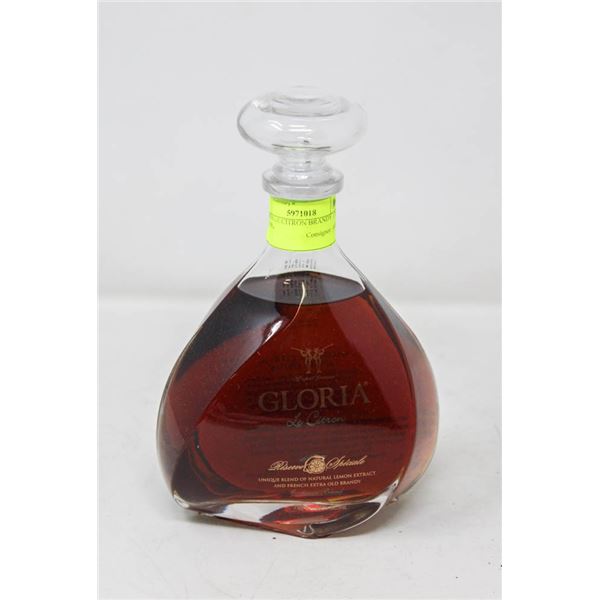 GLORIA LE CITRON BRANDY  (750 ML) 38%