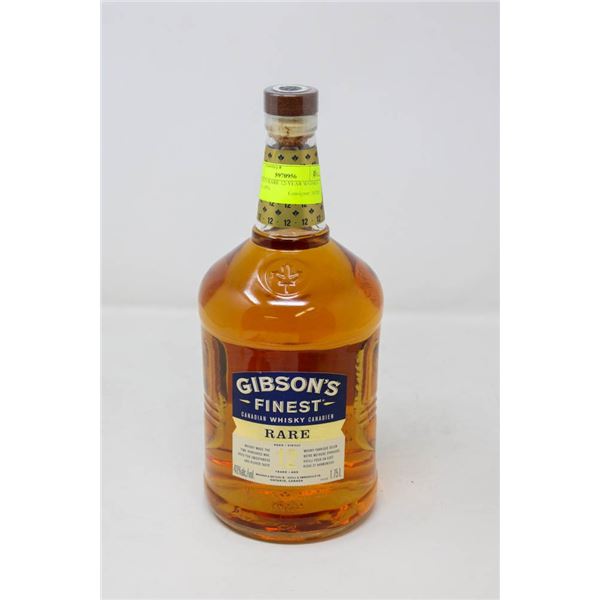 GIBSON'S RARE 12-YEAR WHISKY (1.75 L) 40%