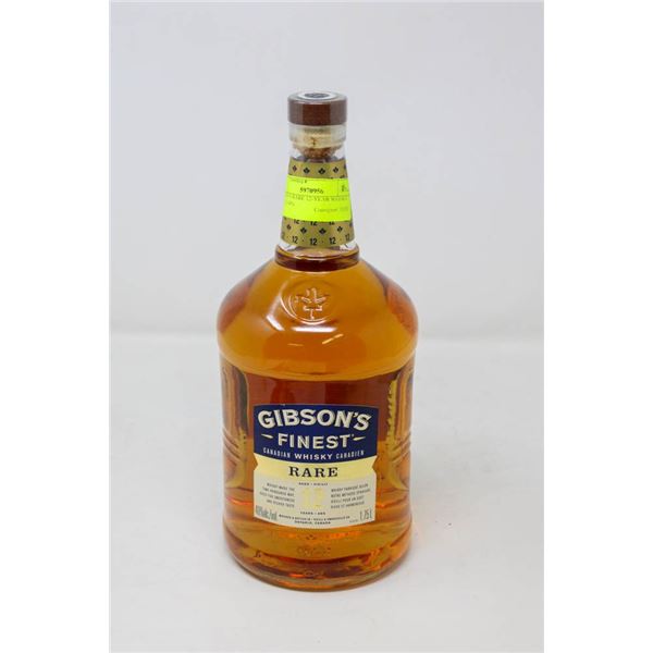 GIBSON'S RARE 12-YEAR WHISKY (1.75 L) 40%