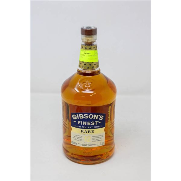 GIBSON'S RARE 12-YEAR WHISKY (1.75 L) 40%