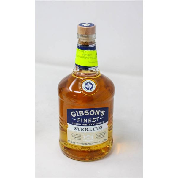 GIBSON'S STERLING  (750 ML) 40%