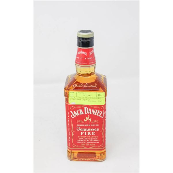 JACK DANIEL'S TENNESSEE FIRE CINNAMON LIQUEUR