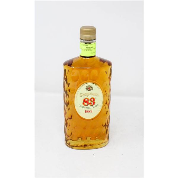 SEAGRAM 83 WHISKEY (750 ML) 40%