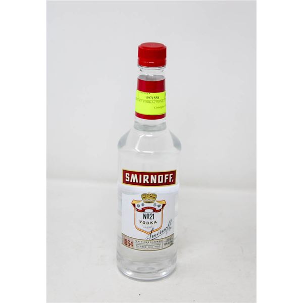 SMIRNOFF VODKA (750 ML) PET 40%