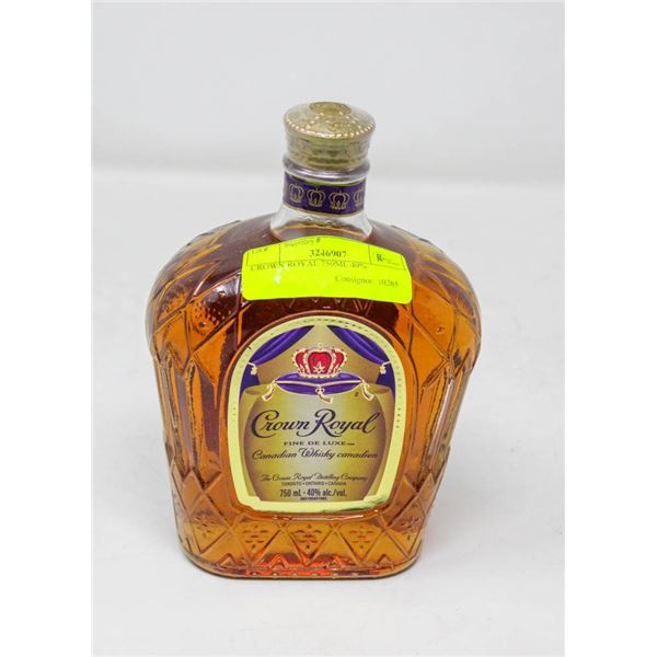 CROWN ROYAL 750ML 40%