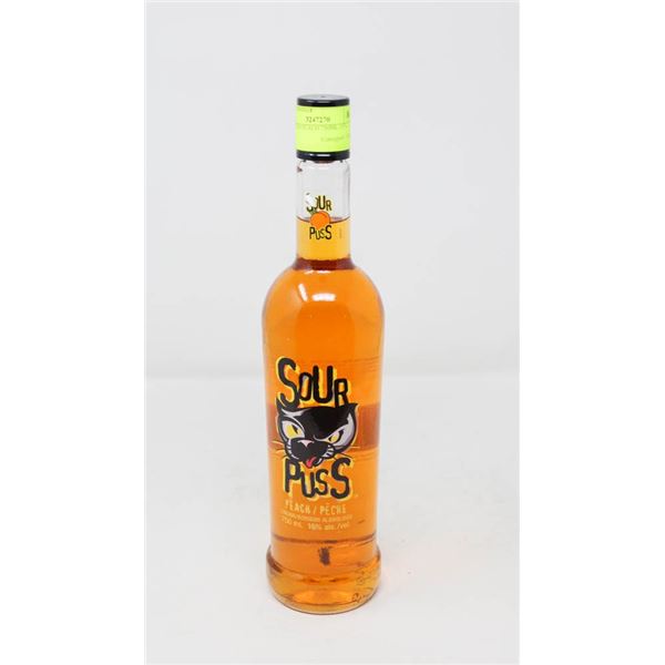 SOUR PUSS PEACH 750ML 15%
