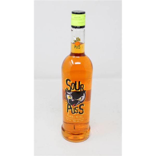 SOUR PUSS PEACH 750ML 15%