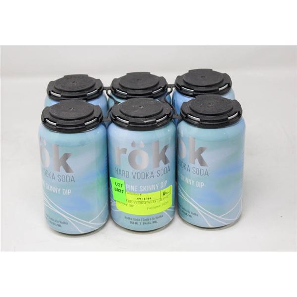 ROK HARD VODKA SODA - ALPINE SKINNY DIP
