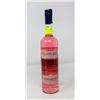 Image 1 : BENJAMIN HALL STRAWBERRY GIN (700 ML)   37.5%