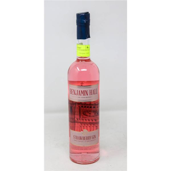 BENJAMIN HALL STRAWBERRY GIN (700 ML)   37.5%
