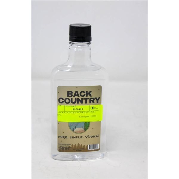 BACK COUNTRY VODKA (375 ML)   40%
