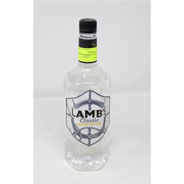 LAMBS CLASSIC  WHITE RUM (1.14 L)   40%