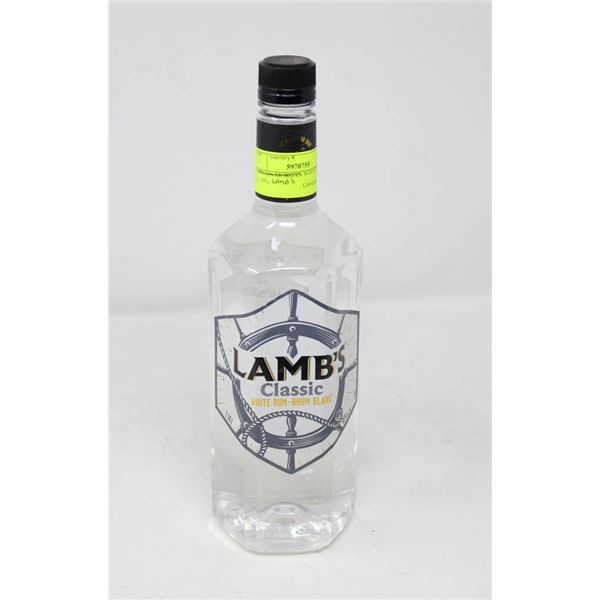 LAMBS CLASSIC  WHITE RUM (1.14 L)   40%