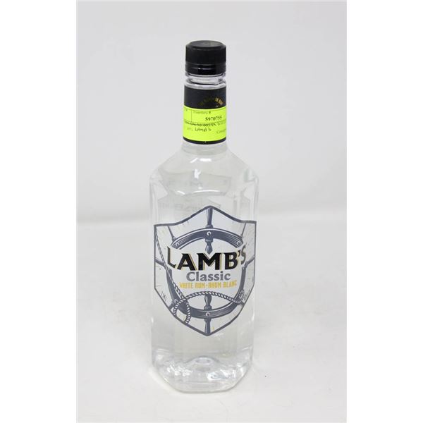 LAMBS CLASSIC  WHITE RUM (1.14 L)   40%