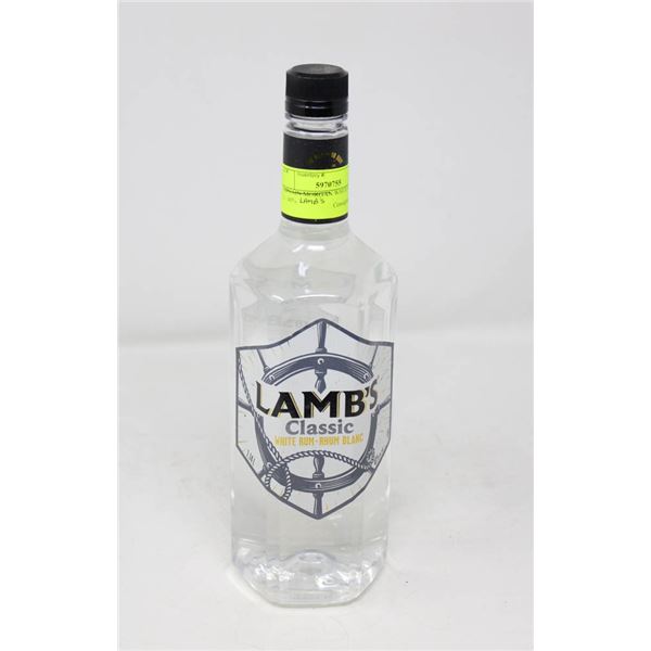 LAMBS CLASSIC  WHITE RUM (1.14 L)   40%