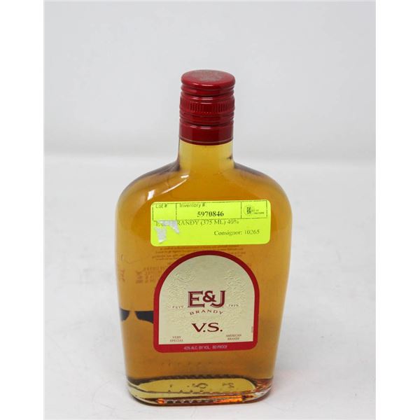 E & J BRANDY (375 ML) 40%