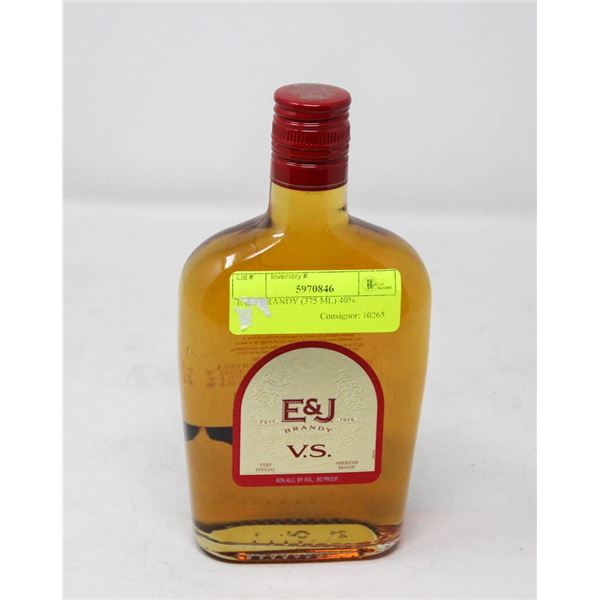 E & J BRANDY (375 ML) 40%