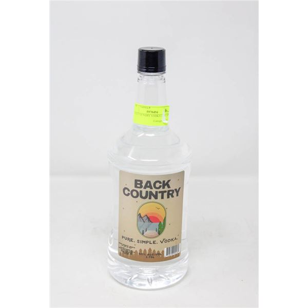 BACK COUNTRY VODKA (1.75L)   40%