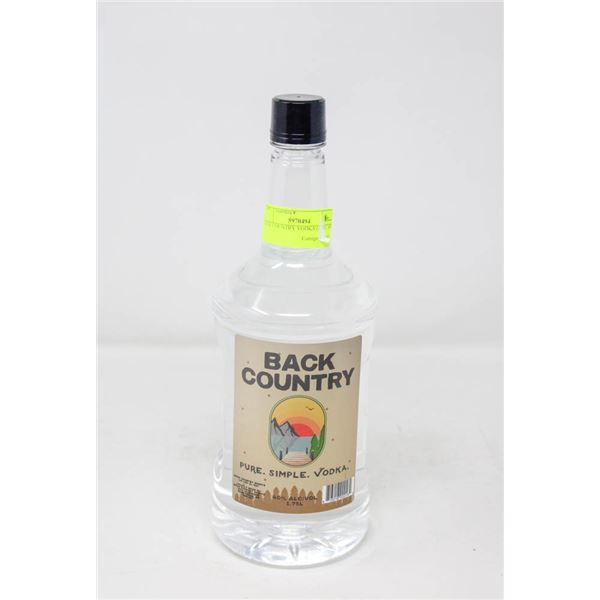 BACK COUNTRY VODKA (1.75L)   40%