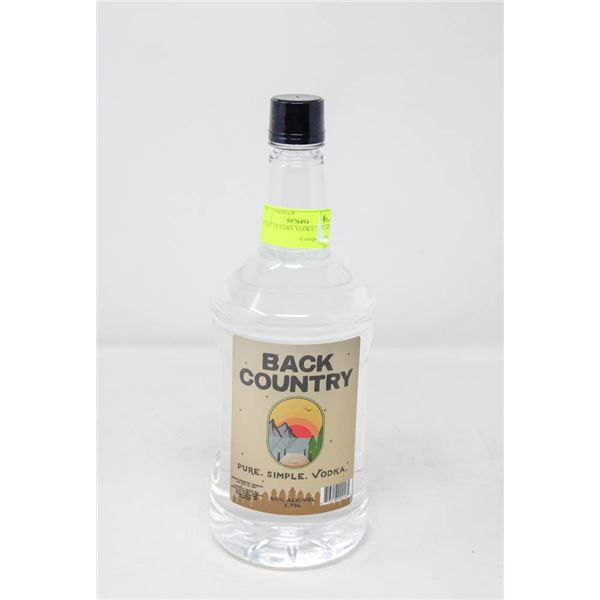 BACK COUNTRY VODKA (1.75L)   40%