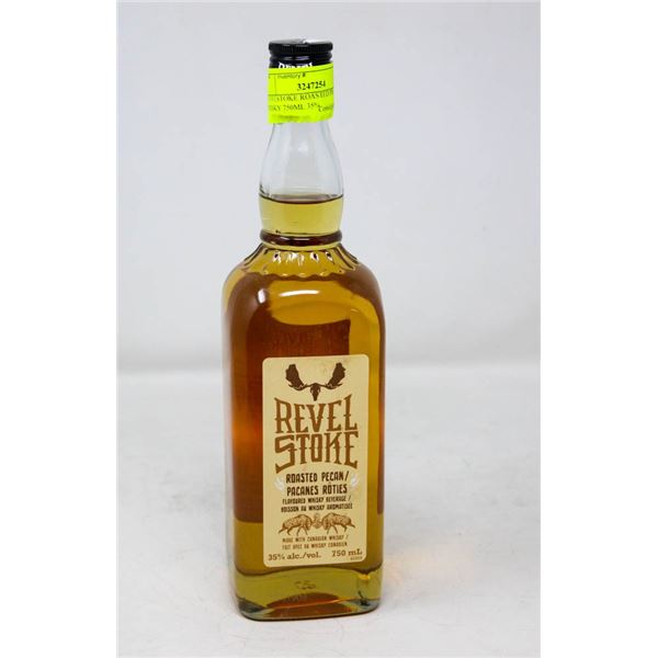 REVELSTOKE ROASTED PECAN WHISKY 750ML 35%