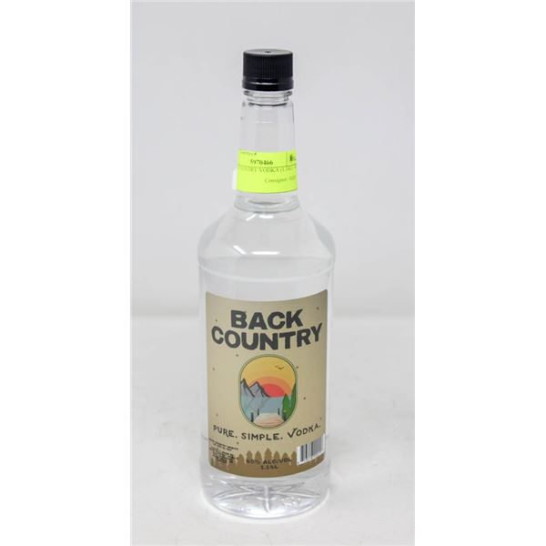 BACK COUNTRY VODKA (1.14L)   40%