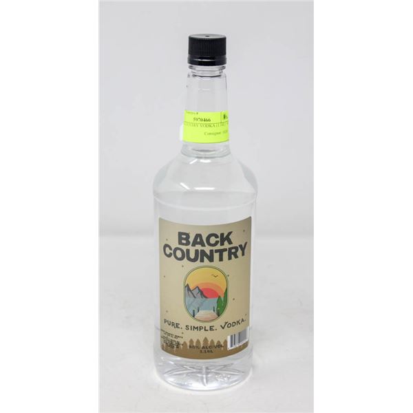 BACK COUNTRY VODKA (1.14L)   40%