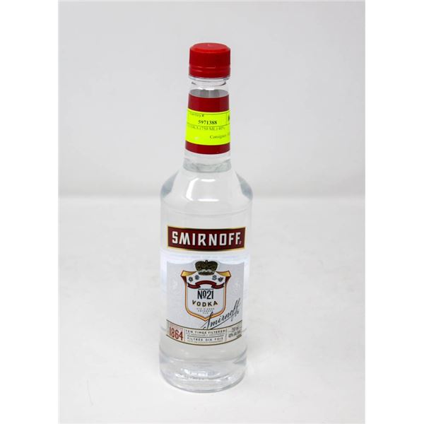 SMIRNOFF VODKA (750 ML) 40%