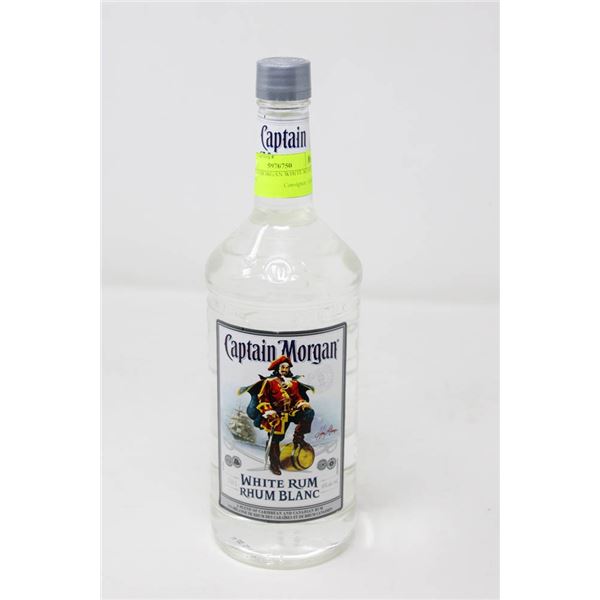 CAPTAIN MORGAN WHITE RUM (1.14 L)   40%