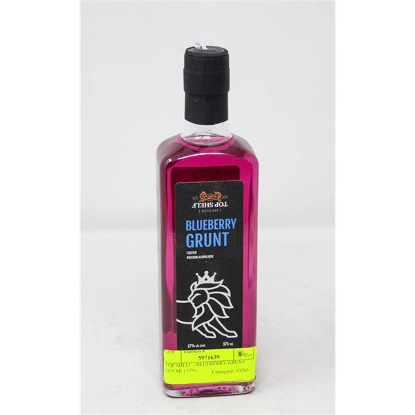 TOP SHELF - BLUEBERRY GRUNT (375 ML) 17%