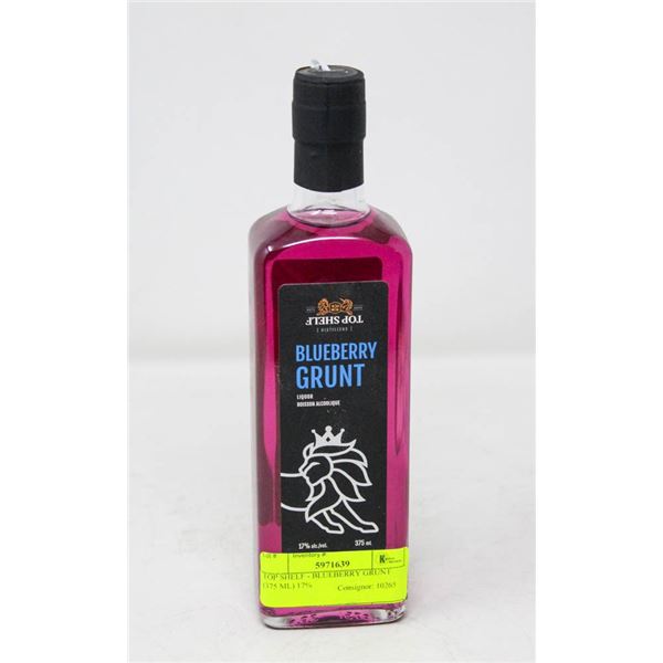 TOP SHELF - BLUEBERRY GRUNT (375 ML) 17%