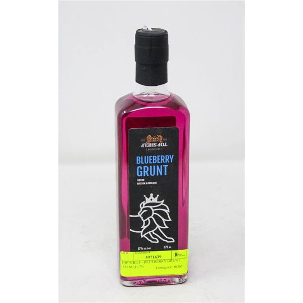 TOP SHELF - BLUEBERRY GRUNT (375 ML) 17%
