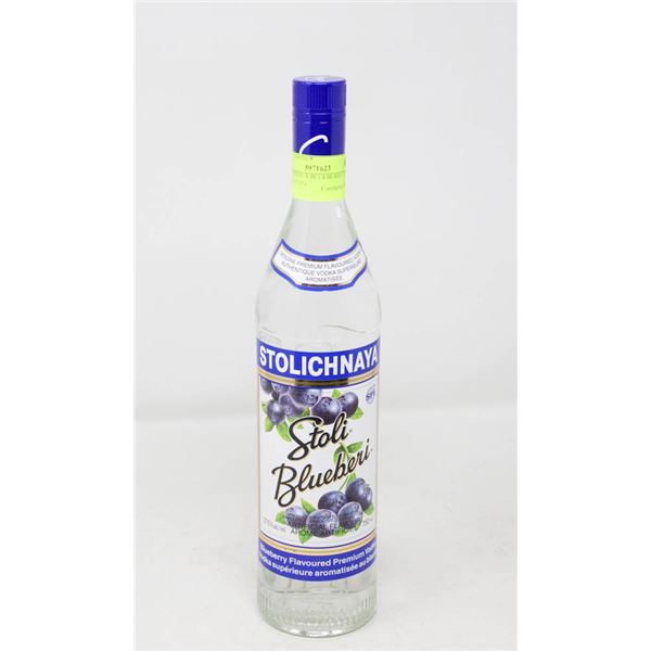 STOLICHNAYA BLUEBERRY VODKA (750 ML) 37.5%