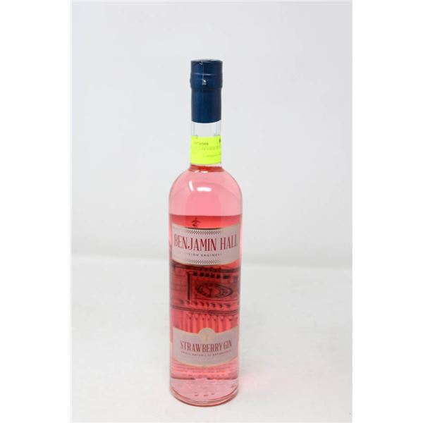 BENJAMIN HALL STRAWBERRY GIN (700 ML)   37.5%