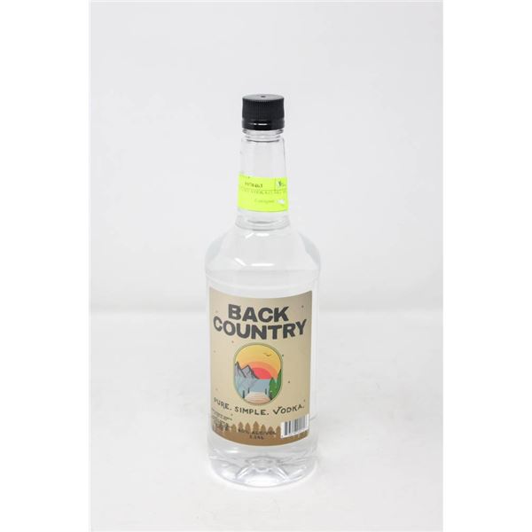 BACK COUNTRY VODKA (1.14L)   40%